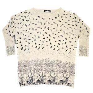 women sweater Light Weight Paper Plane London Unique Nature Large